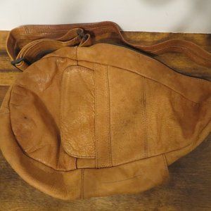 VTG Leather Crossbody/Backpack bag - made in Mexico